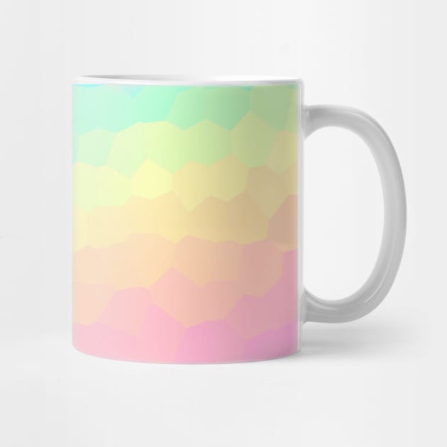 Pastel Rainbow Gradient with Stained Glass Effect by KelseyLovelle